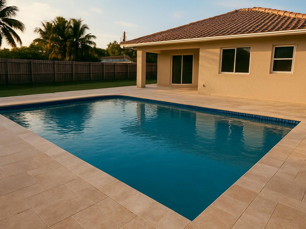Cedar & Crest Pool Builders work in Pompano Beach